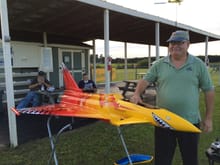 Mike at Kinston Aero-Modelers 2014.