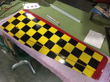 This is the bottom of the left wing. 