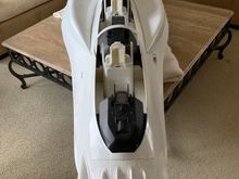 Before going into the shop