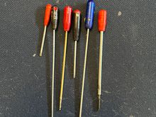 My selection of adhoc adjust wands.  That socket head one for my FW190 is the BOMB!