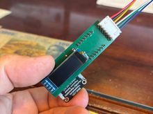 Back side with oled screen