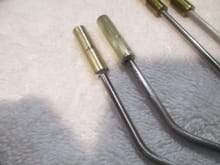 For a little added insurance, I sliver soldered the stainless rods to the brass couplers.