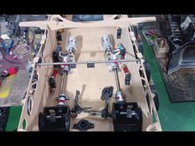 Temporary Arrangement of Garbox and Shaft