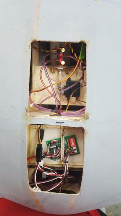 Air control for gear doors and sequencer for electric gear. ALL work flawlessly.