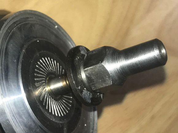 And , yes, a custom spinner nut. One of dozens, including custom lock nuts.