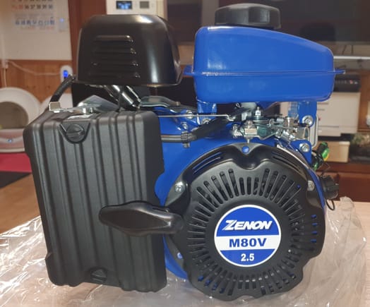 A new 80CC Zenon engine, replacing it with this engine will increase the torque of about 2.5HP.