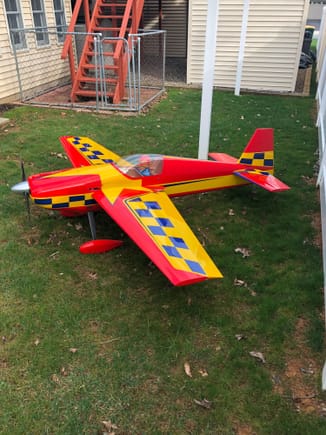 2.6 M Composite ARF plane. Never flown, and looks great. 