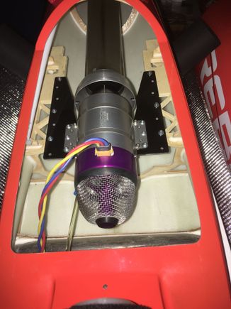 Get the set with turbine mounts and pipe holder