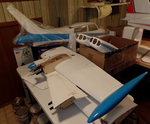 No Original box.  All items are new.