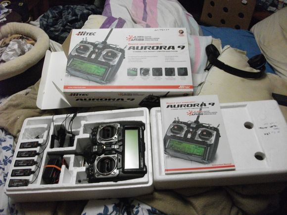 The Complete Aurora 9 Channel R2.4GHz Radio System with 11 Receiver's