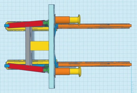 End Stop Buffer top view