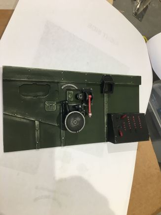 Left side wall under construction