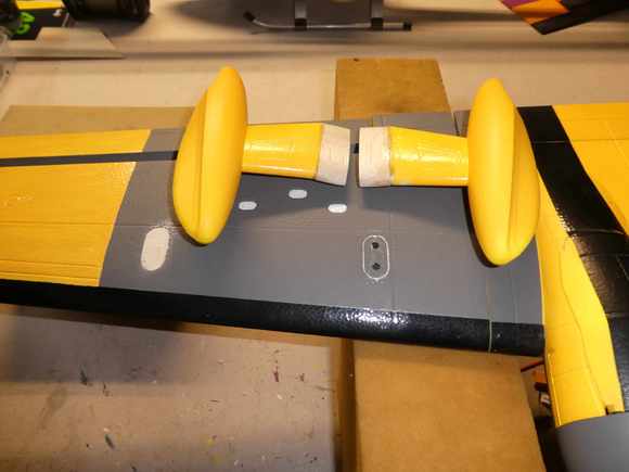 Float pods extension and relocation.