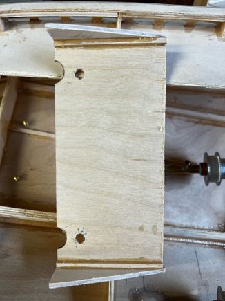 Created a flat surface to mount both motors.