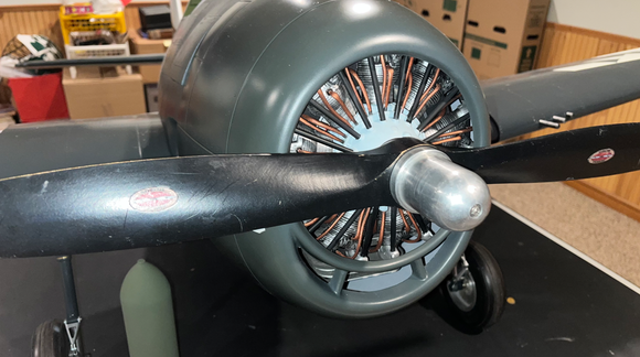 Just needs a 3-blade prop!