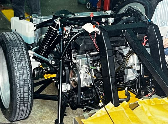 Prototype pod from the “Ultralite” concept car.
As dropped of at my bench. They said make it show quality and use yellow, black and shiny metal. You have six weeks.