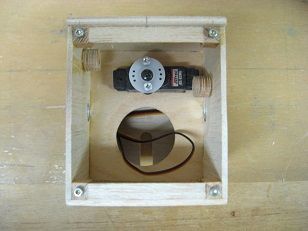 Hatch screws installed in the hinge knuckle interface -