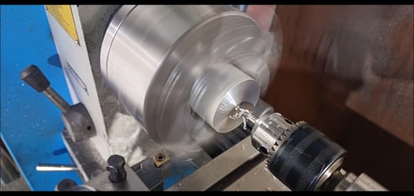 Connecting joint lathe processing
