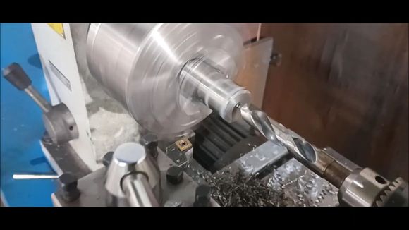 Shelf machining holes