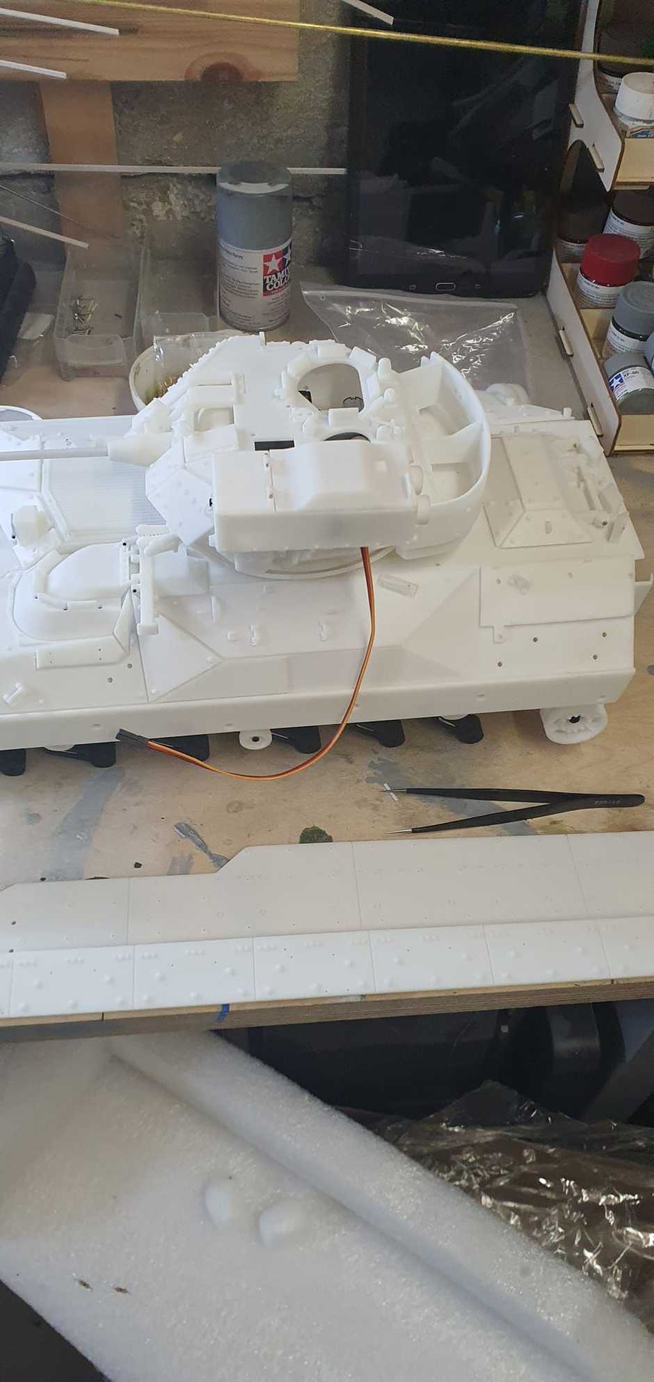 DKLM RC finally released their 1/16 ARTR 3D Print US M2A3 Bradley model kit RCU Forums