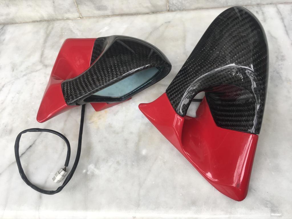 Exterior Body Parts - Carbon Ganador Side Mirrors - RX7 FD - Used - 0  All Models - Karachi, Pakistan