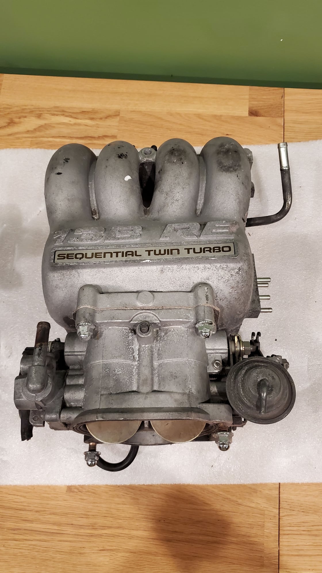 Engine - Intake/Fuel - 13b Cosmo complete intake manifold - Used - 1992 to 1999 Mazda RX-7 - Acworth, GA 30102, United States
