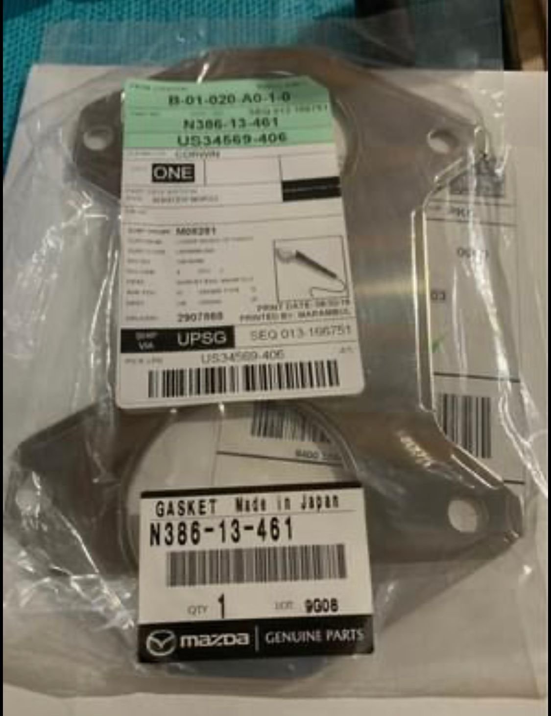 Intake/exhaust gaskets s4/s5 Mazda RX7 Forum