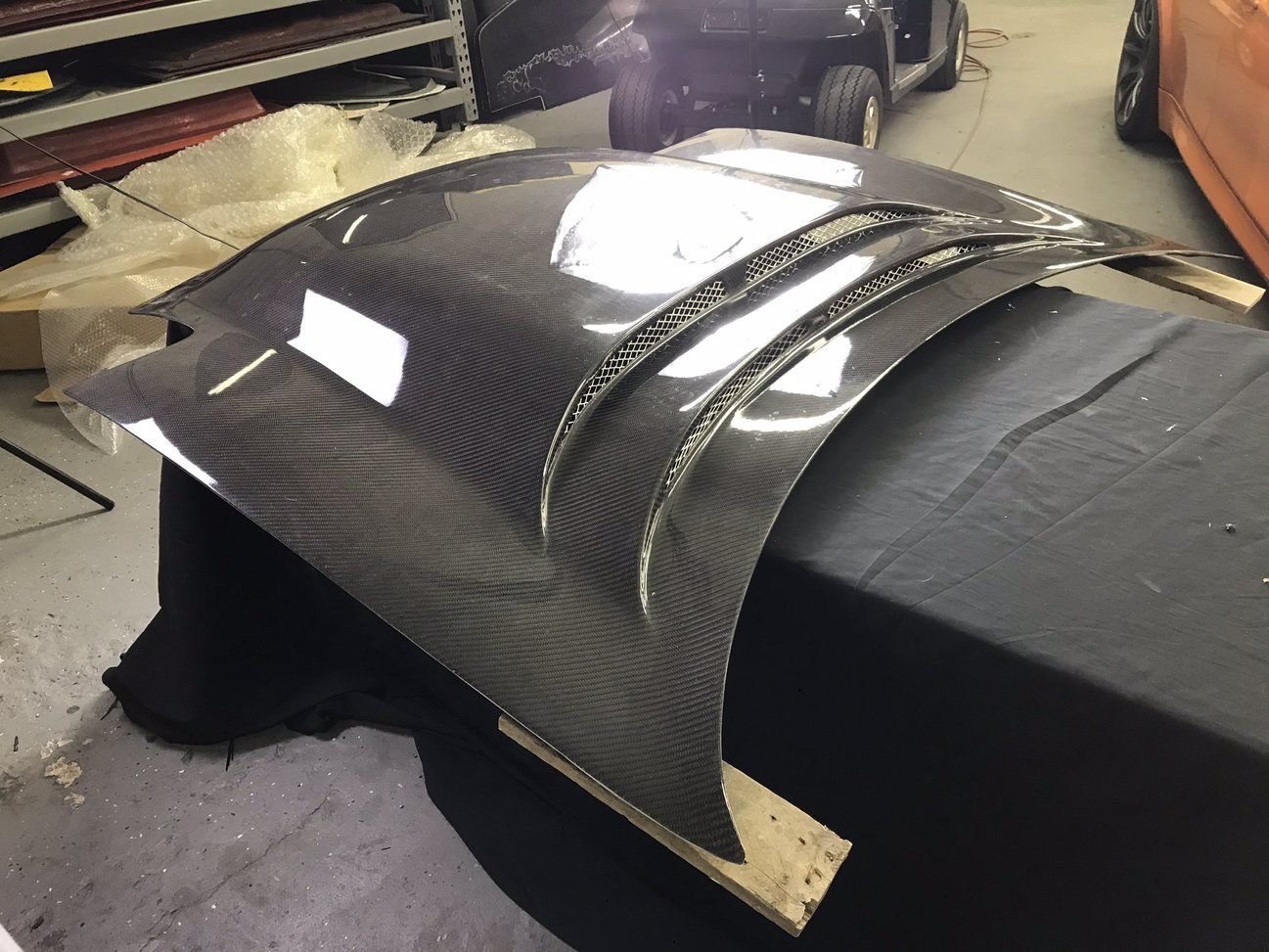 Exterior Body Parts - Tech2 motorsports FD 2JZ swap carbon fiber hood-Local Pickup Only - New - 1993 to 2002 Mazda RX-7 - Spokane, WA 99202, United States