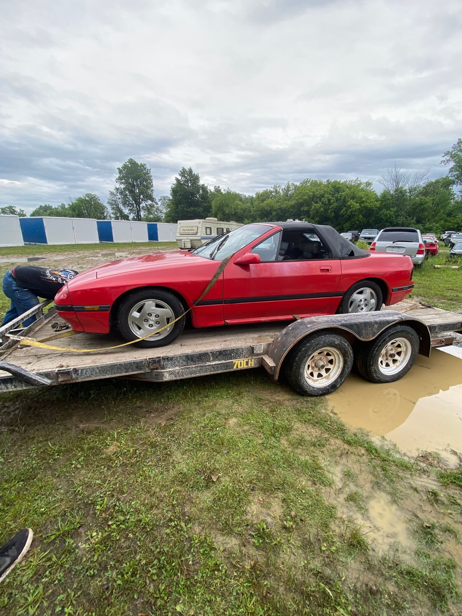 1988 Mazda RX-7 - 1988 RX-7 Vert - Used - VIN JM1FC3518J0101566 - 99,000 Miles - Other - 2WD - Manual - Convertible - Red - Milford, MI 48381, United States