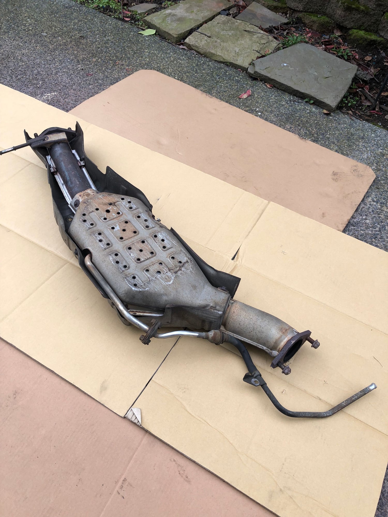 Engine - Exhaust - JDM FD3S OEM catalytic converter - Used - 1992 to 2002 Mazda RX-7 - Seattle, WA 98122, United States