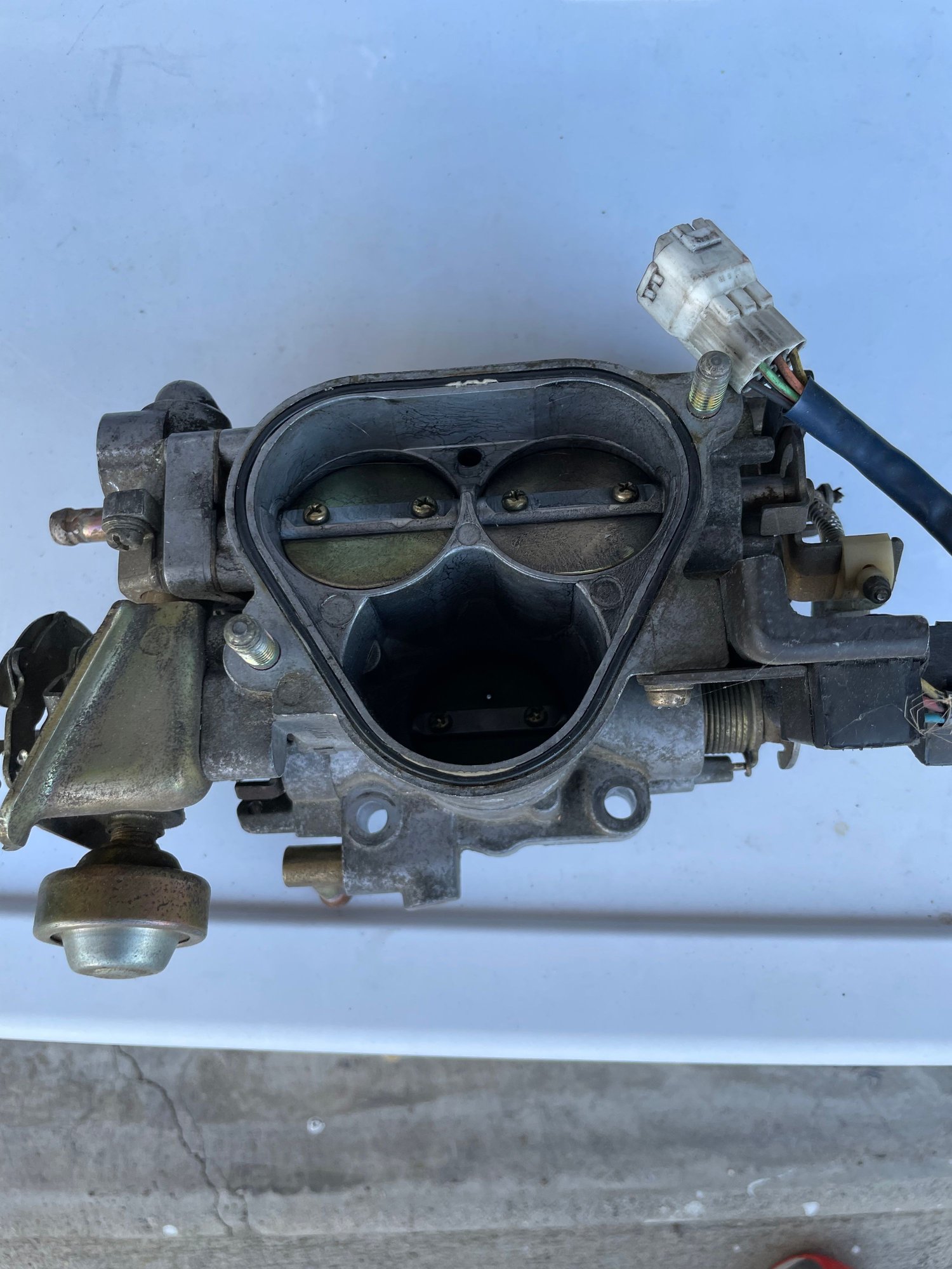 Engine - Intake/Fuel - S5 T2 Throttle body w/TPS - Used - 1989 to 1992 Mazda RX-7 - Santa Clara, CA 95051, United States