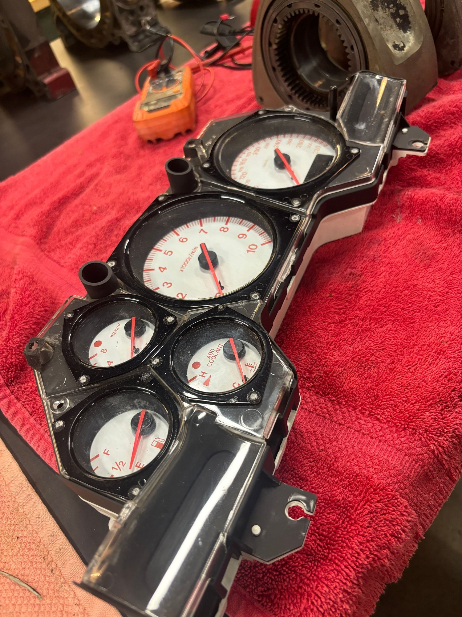 Interior/Upholstery - FD Guage Cluster | White face | “Mazdaspeed style” - Used - 0  All Models - Brandon, FL 33511, United States