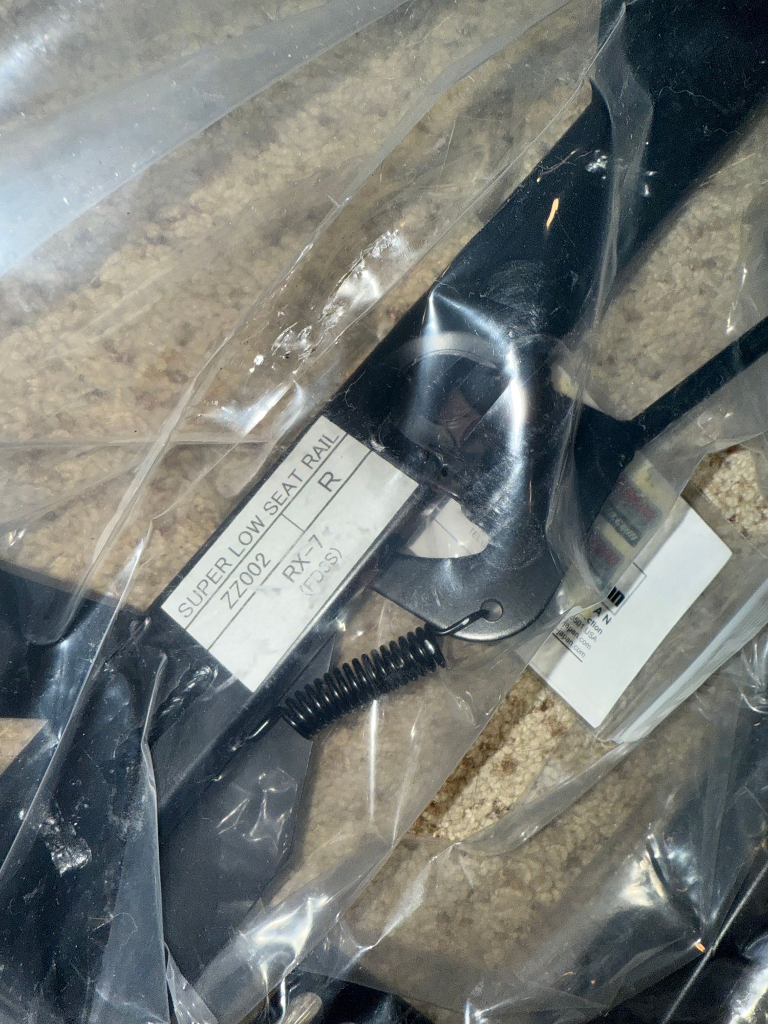 Interior/Upholstery - Nagisa auto super low seat Rail RIGHT - New - 1993 to 2002 Mazda RX-7 - Sparta, NJ 07871, United States