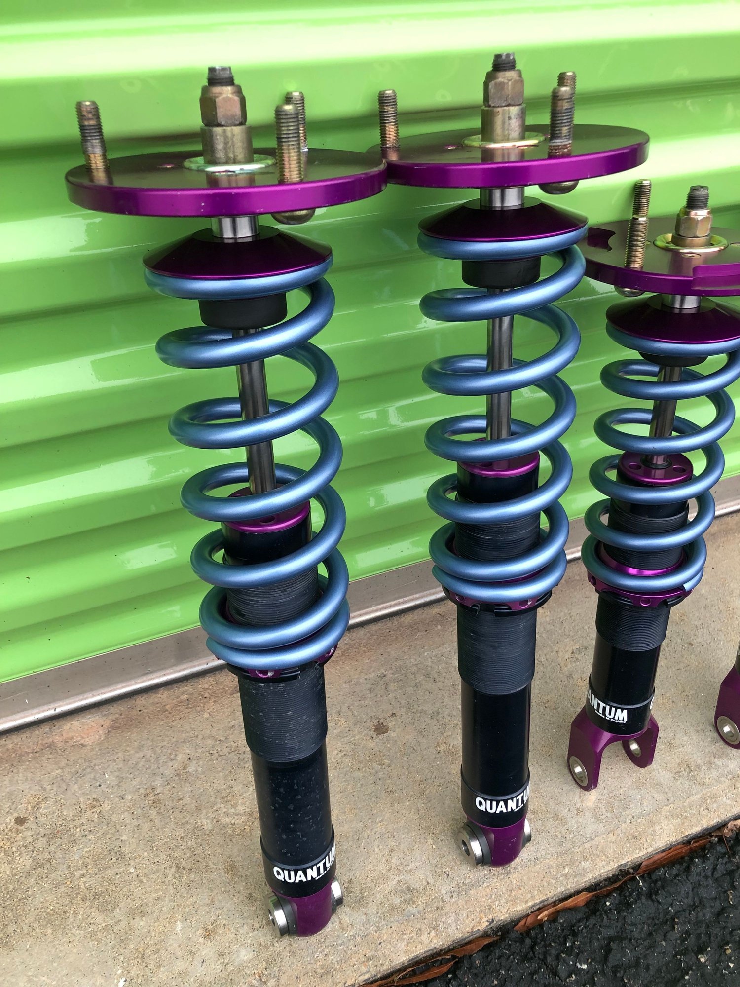 Steering/Suspension - Quantum Coilovers w/ 10K/8K Swift Springs - Used - 1993 to 2002 Mazda RX-7 - Hampton, VA 23663, United States