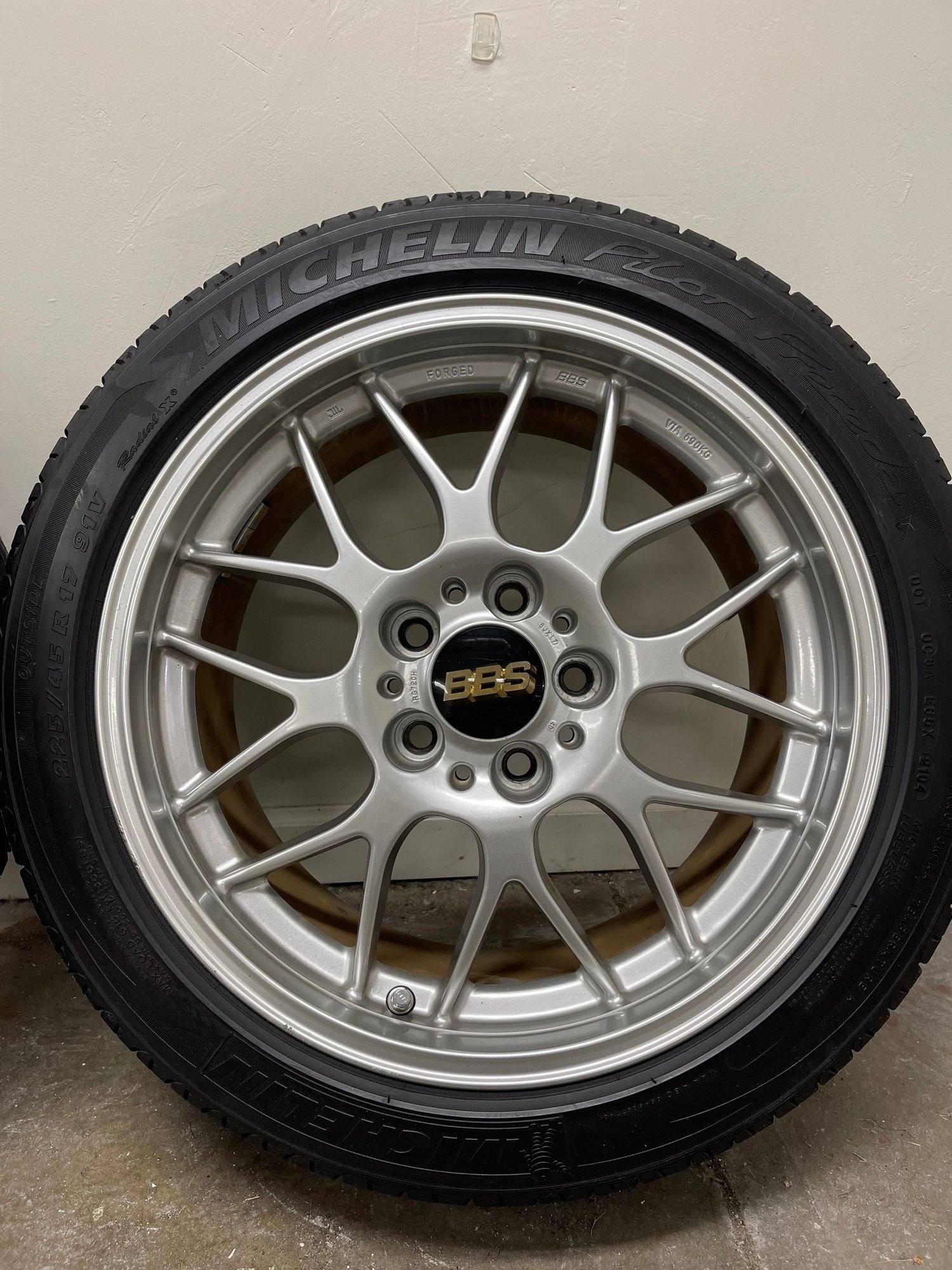 Wheels and Tires/Axles - 17” BBS RGR Wheels, FD RX-7 fitment, 17x9 inch RX7 RG-R Rims with Tires - Used - 1992 to 2002 Mazda RX-7 - San Francisco, CA 94118, United States