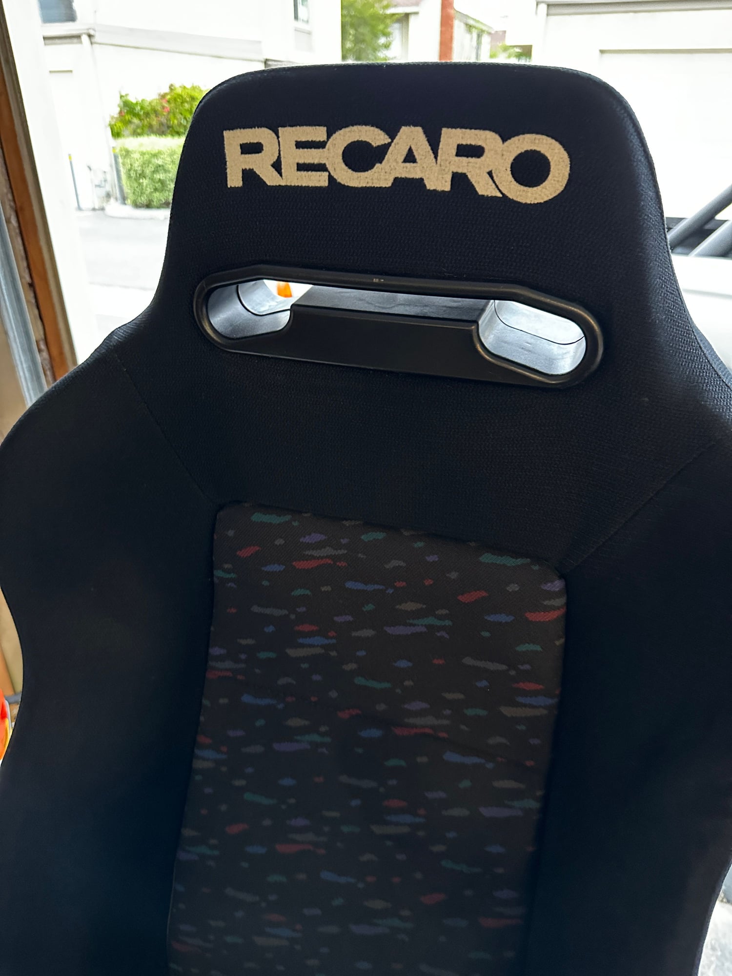 Interior/Upholstery - Recaro Sr2 Le Mans Confetti seats will come with BRIDE Type-RO Rails - Used - 1993 to 1998 Mazda RX-7 - Anaheim, CA 92804, United States