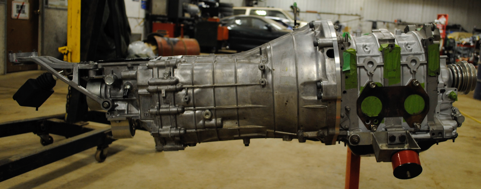 Because of their reliability and performance, it’s common to choose a T-56 transmission...