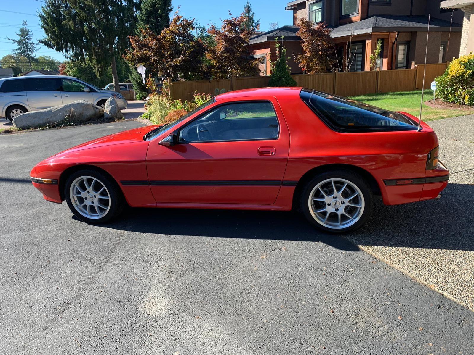 1987 Mazda RX-7 - 1987 RX7 like new only 71000miles - Used - VIN JM1FC3315H0539264 - 71,000 Miles - Other - 2WD - Automatic - Coupe - Red - Surrey, BC V3V2J2, Canada