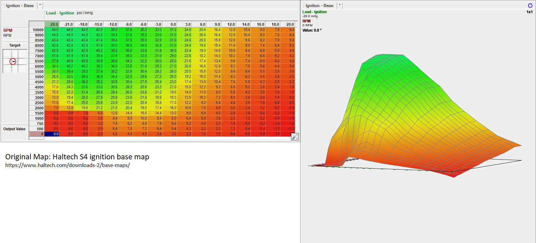 9.41 turbo 6 port base ignition map comparison Mazda
