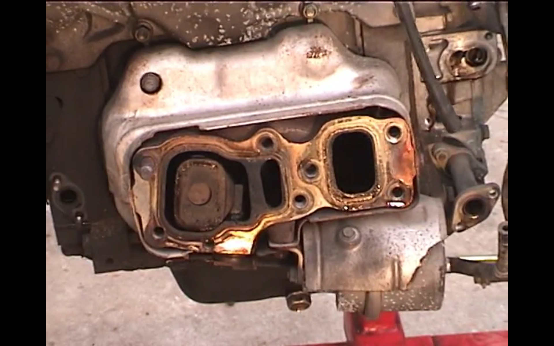 Engine - Exhaust - OEM exhaust manihold heat shield - Used - 1993 to 1995 Mazda RX-7 - Santa Cruz, CA 95060, United States
