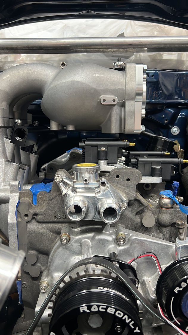 Clearance under LIM for coils. 