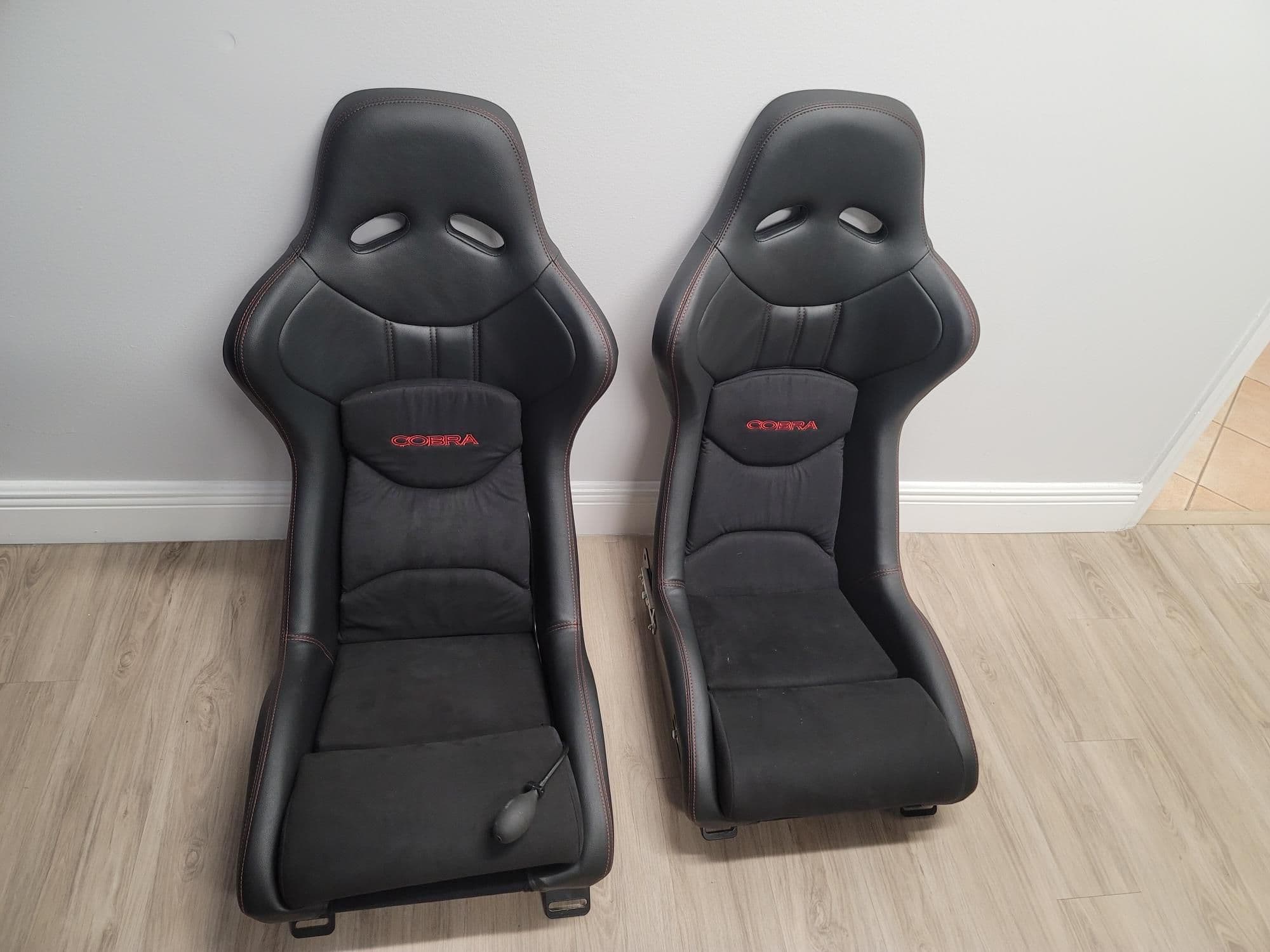 Interior/Upholstery - New Cobra Nogaro racing buckets with Garage Star adjustable bases for RX7 FD - New - 1993 to 1995 Mazda RX-7 - Miami, FL 33126, United States
