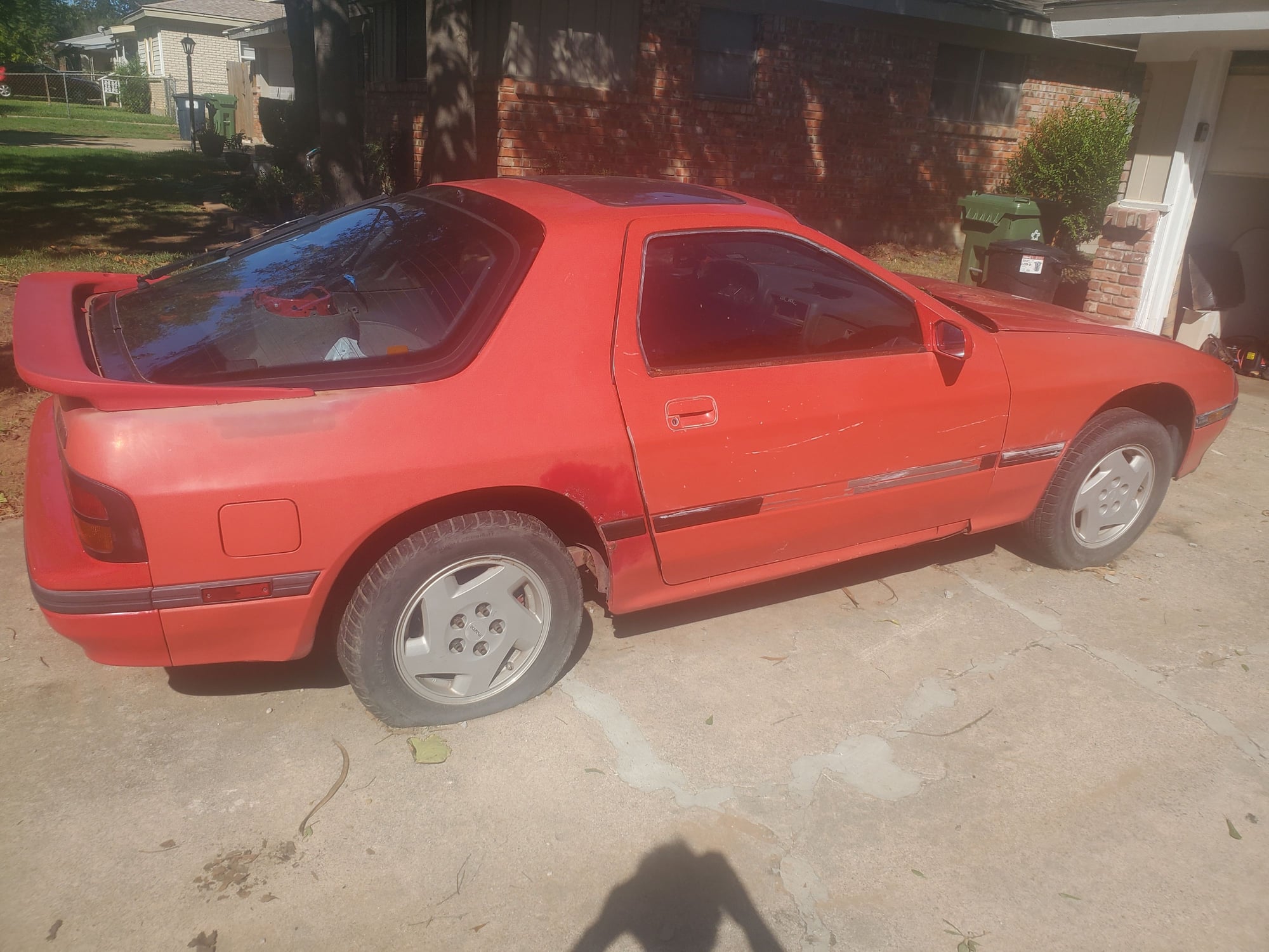 1987 Mazda RX-7 - 1987 S4 Turbo II Shell w/ parts - Used - VIN JM1FC332XH0141024 - 83,000 Miles - Other - 2WD - Manual - Coupe - Red - Hurst, TX 76053, United States