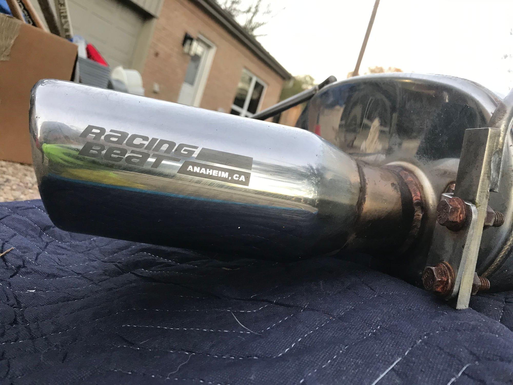 Engine - Exhaust - Racing Beat Twin Tip Exhaust - Used - 1993 to 1999 Mazda RX-7 - Houston, TX 77079, United States