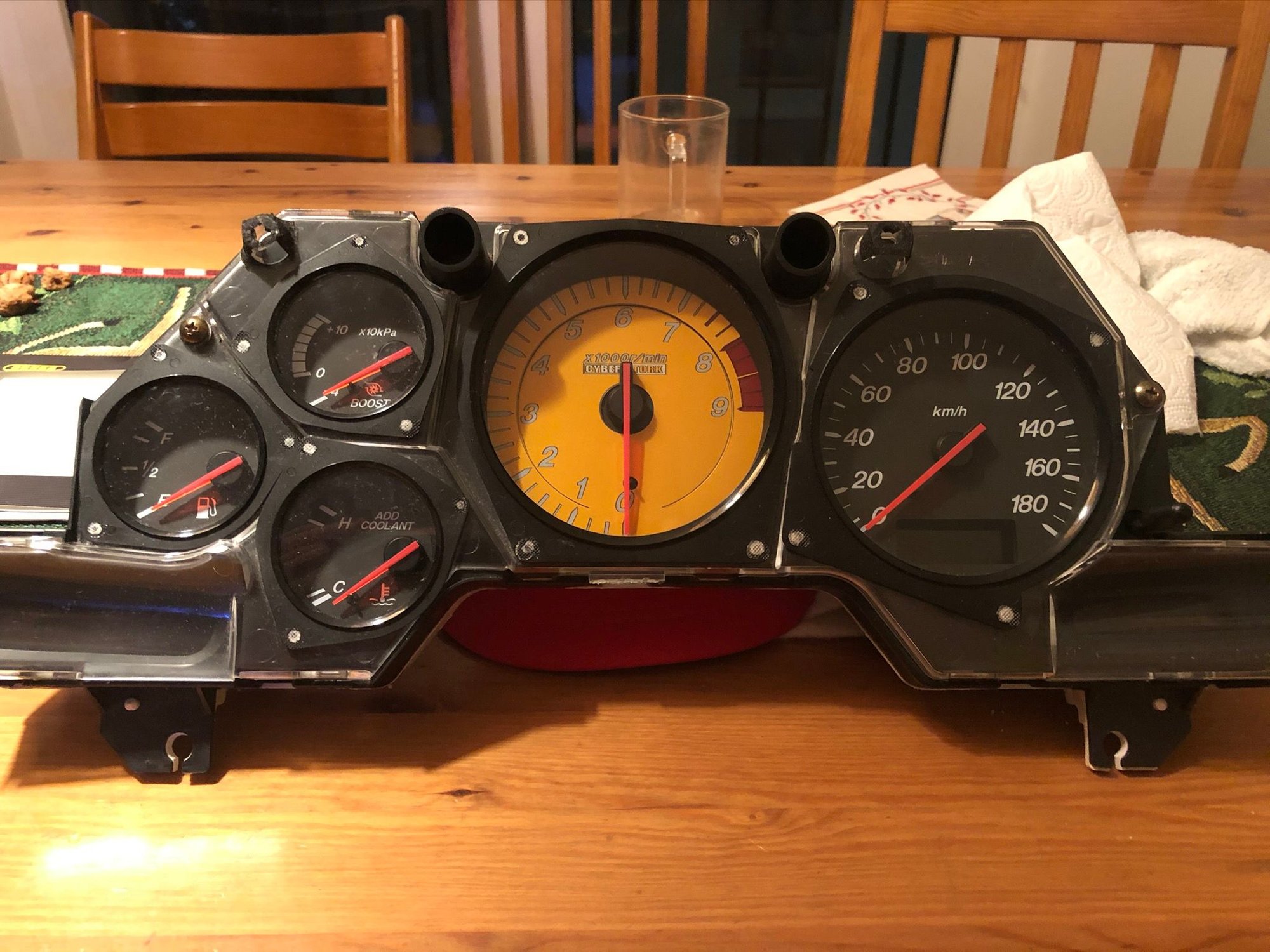 Audio Video/Electronics - 99 cluster - Used - 1992 to 2002 Mazda RX-7 - Berlin, Germany