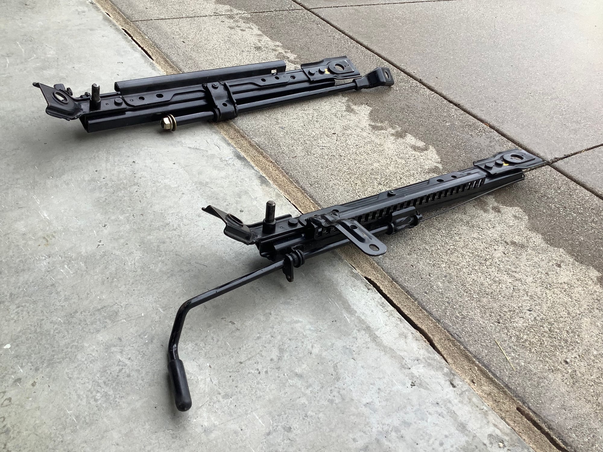 Interior/Upholstery - 93 94 95 OEM Mazda RX7 FD3S Manual Seat Track Rail Slider - Left (Driver) Side - Used - 1993 to 1995 Mazda RX-7 - Mission Viejo, CA 92694, United States