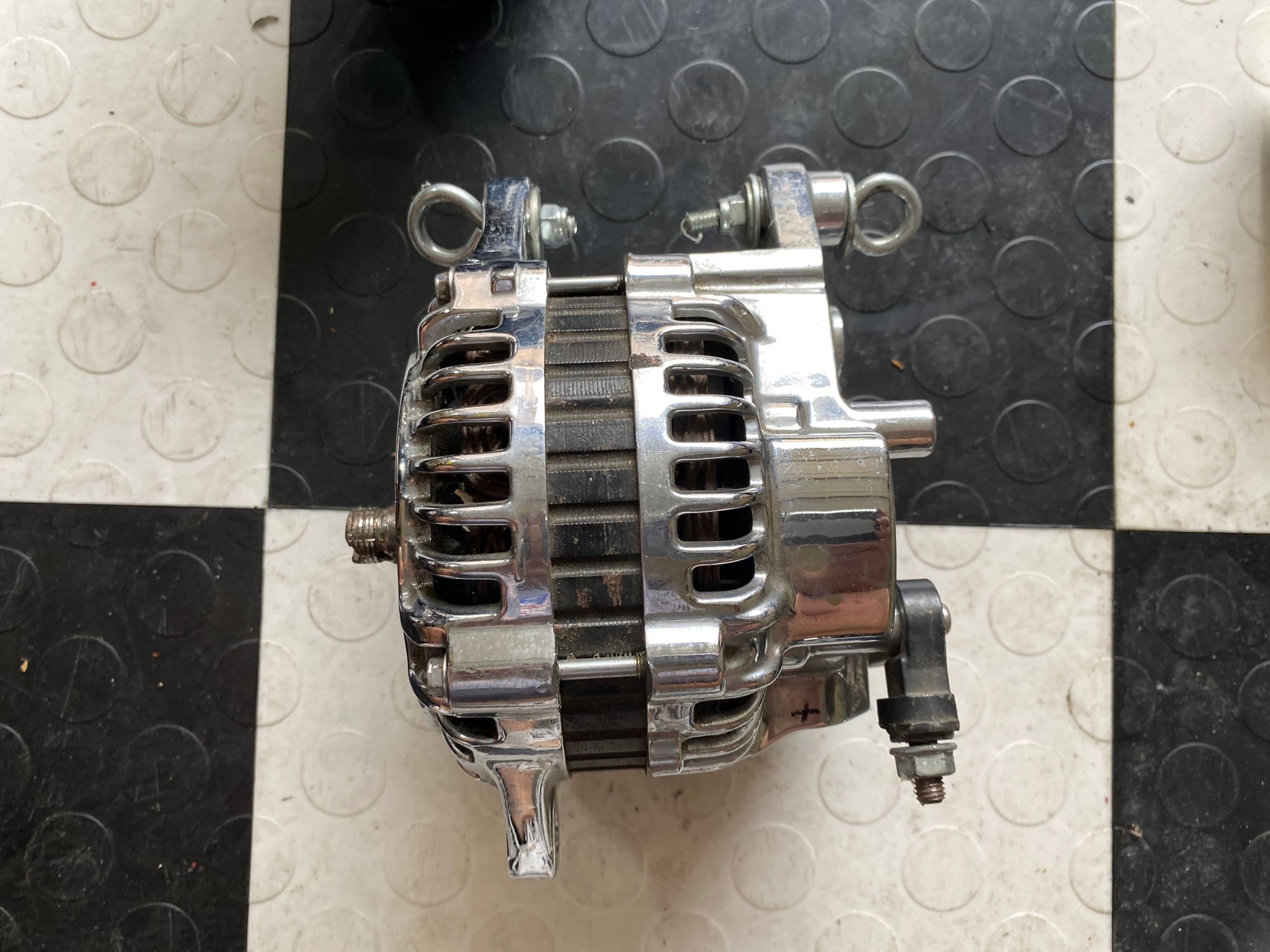 Engine - Electrical - Chromed Alternator - Used - 1993 to 1995 Mazda RX-7 - Lantana, TX 76226, United States