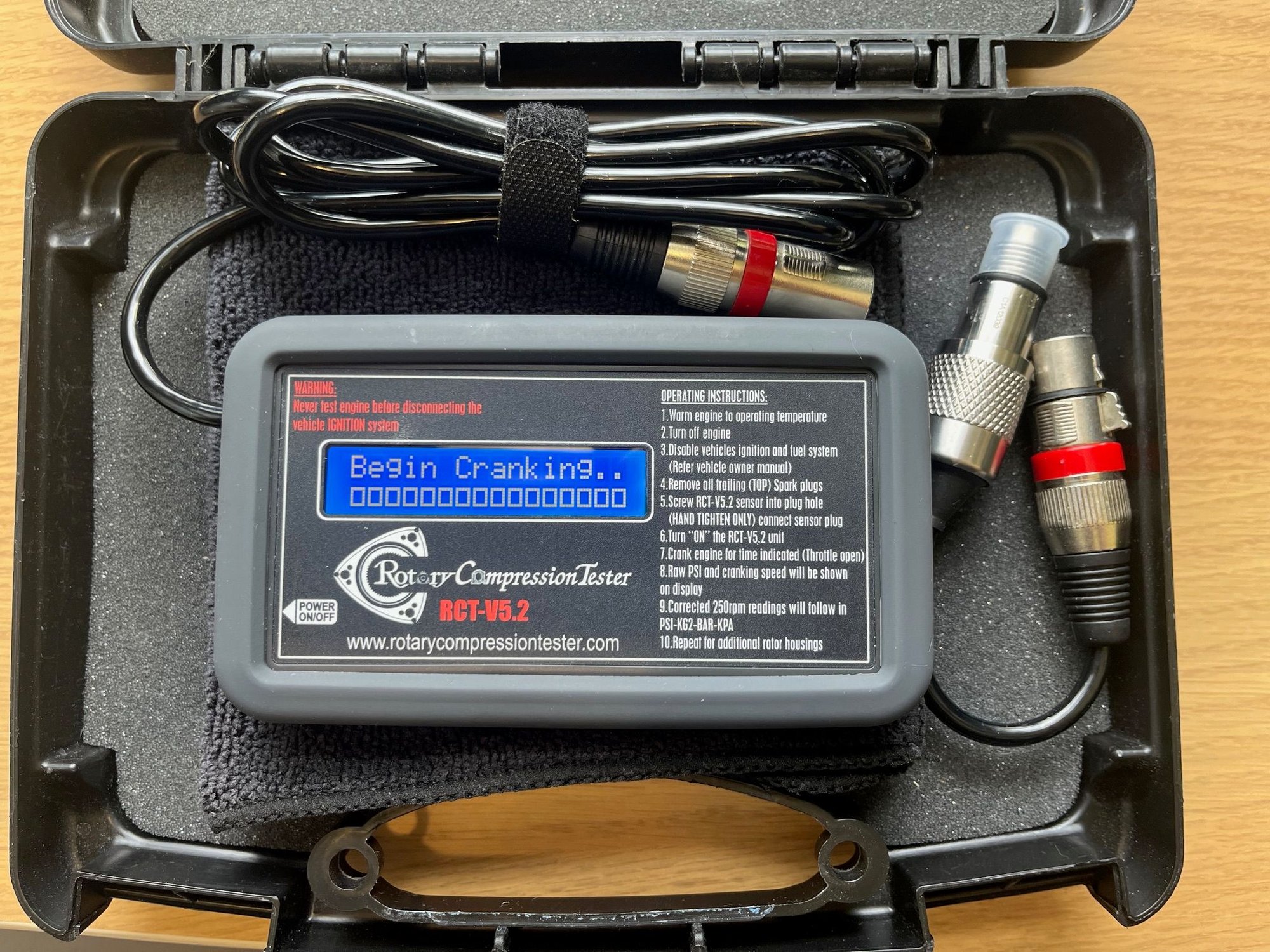 Miscellaneous - rotarycompressiontester.com Rotary Compression Tester v5.2 - Used - 0  All Models - Santa Cruz, CA 95060, United States