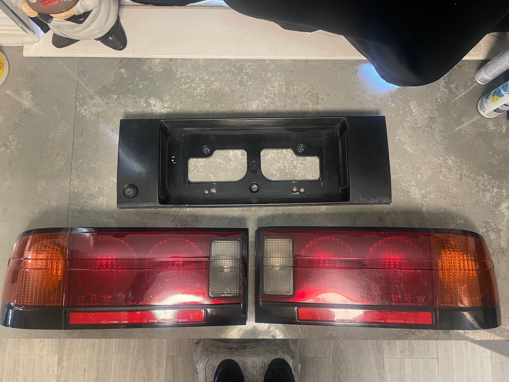 Lights - 86-91 S5 Round Taillights - Used - 1986 to 1991 Mazda RX-7 - San Leandro, CA 94579, United States
