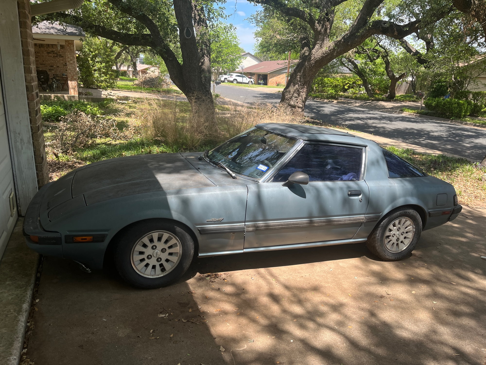 1985 Mazda RX-7 - Selling my 1985 GSL-SE Tender Blue, 161K $3500 (Austin,TX) - Used - Austin, TX 78749, United States